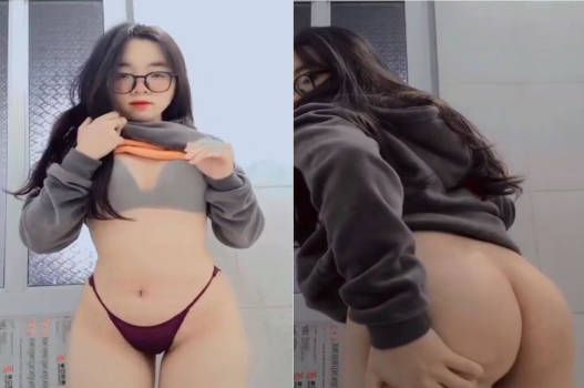 Clip nóng cô hàng xóm cận thị quyến rũ hết nấc