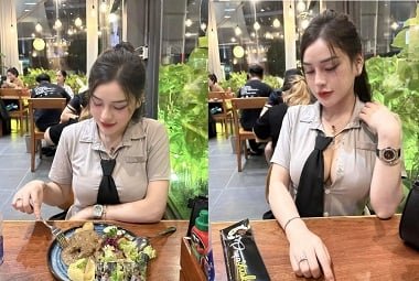 Gặp em ngực khủng, cơn khát tan biến