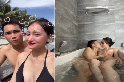 Hạ My say đắm trong cuộc vui bên bạn trai trong chuyến khám phá