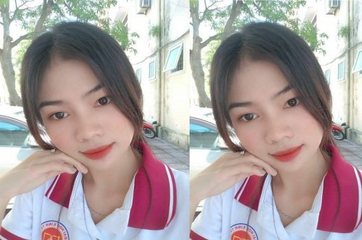 Gương mặt gợi cảm với bộ ngực tuyệt đẹp