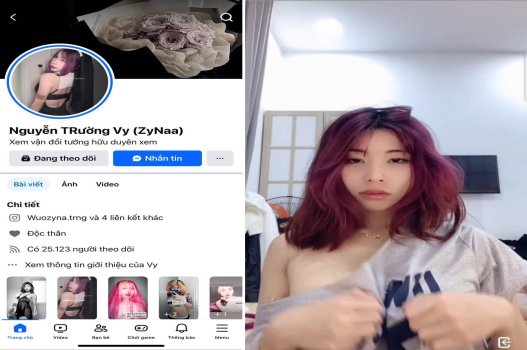 Nguyễn Tường Vy quyến rũ khi thực hiện hành vi tình dục