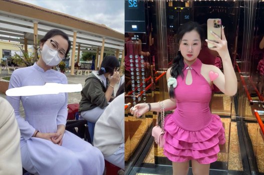 Nữ sinh mũm mĩm đêm về quậy tưng bừng trong phòng khách sạn