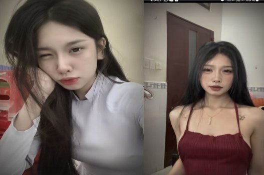Quan hệ nồng nhiệt cô gái gợi cảm so tài với Trần Hà Linh