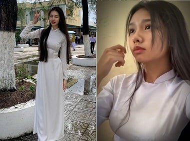 Nữ sinh Lâm Kim Thư vóc dáng cao thướt