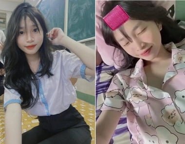 Chịch em học sinh Nguyễn Ngọc Hân sinh năm 2008, là trưởng lớp 11A8, lồn đẹp