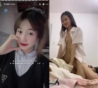 Video nóng của Tú Uyên năm ba đại học với kỹ năng quyến rũ